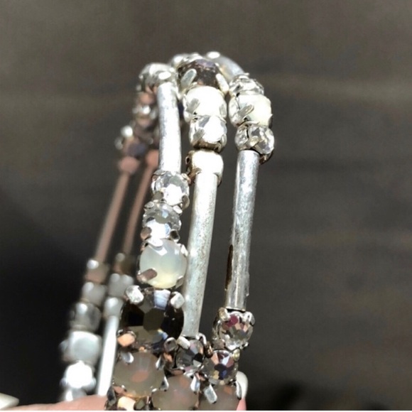 Stella & Dot - Isabelle Wrap Bracelet, Silver with Beads - Picture 6 of 6